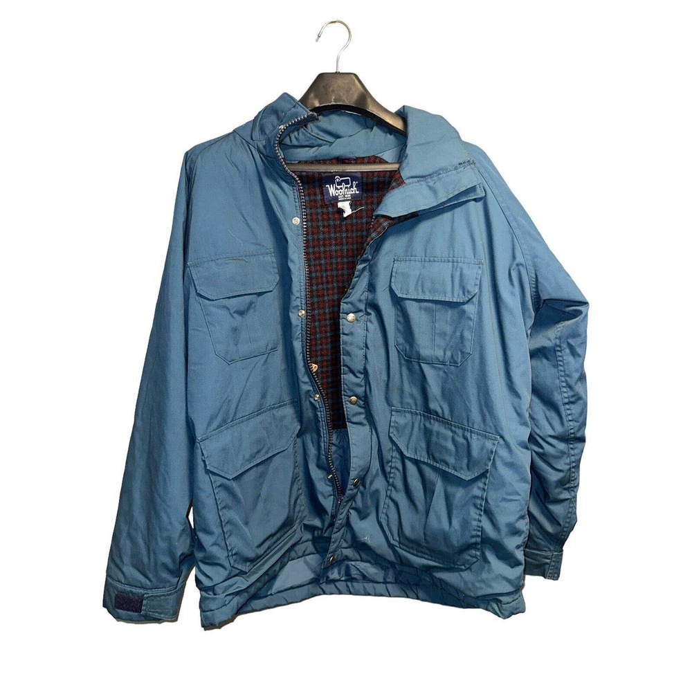 Woolrich Size XL Wool Lined Zip Up Jacket